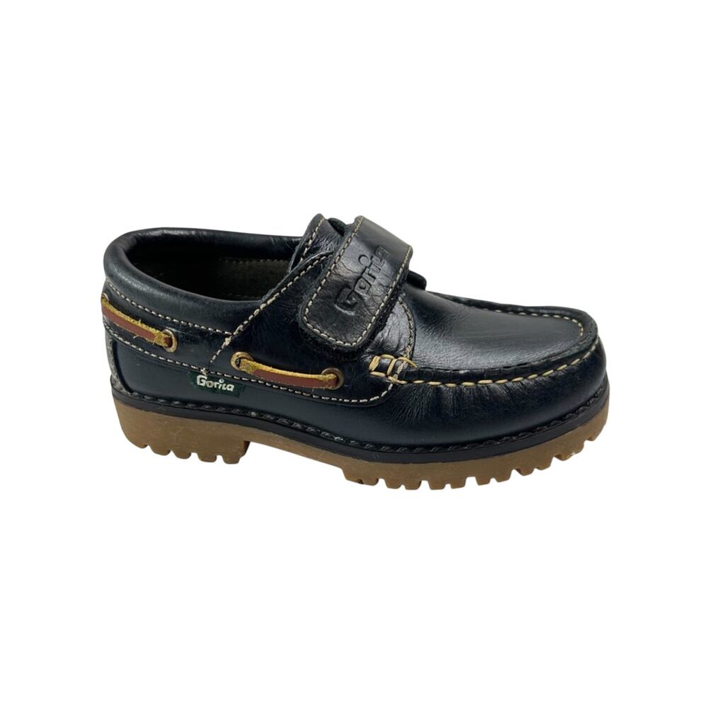 Gorila Spain Leather Boat Shoes EUR 28 US 11 Taylor 25351 Unisex Kids Hook Loop